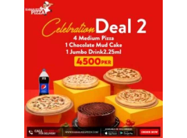 Kababjees Pizza Celebration Deal 2 For Rs.4500/-image-1264
